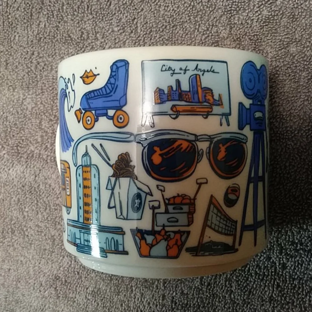 Starbucks cup mug Los Angeles Been There Series w/ box